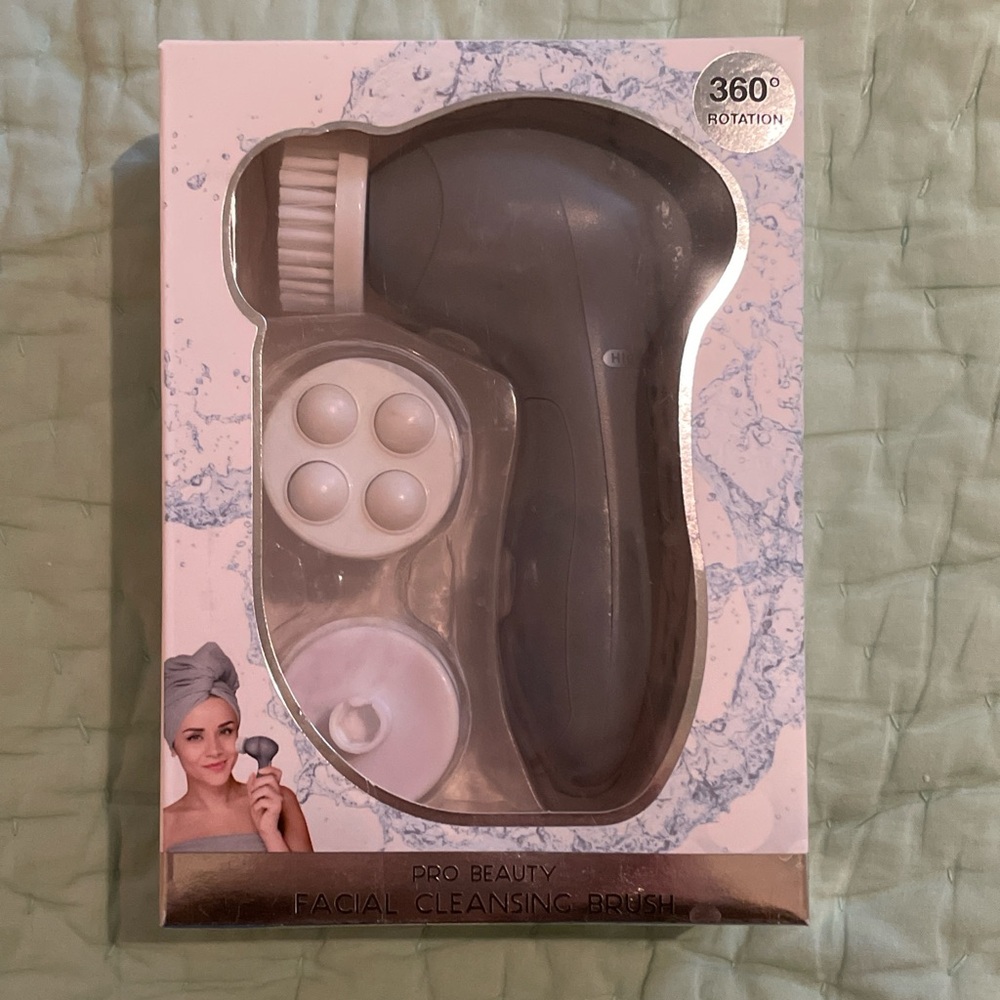 facial brush!